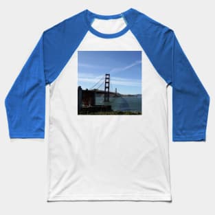 Golden Gate Bridge in San Francisco, California Baseball T-Shirt